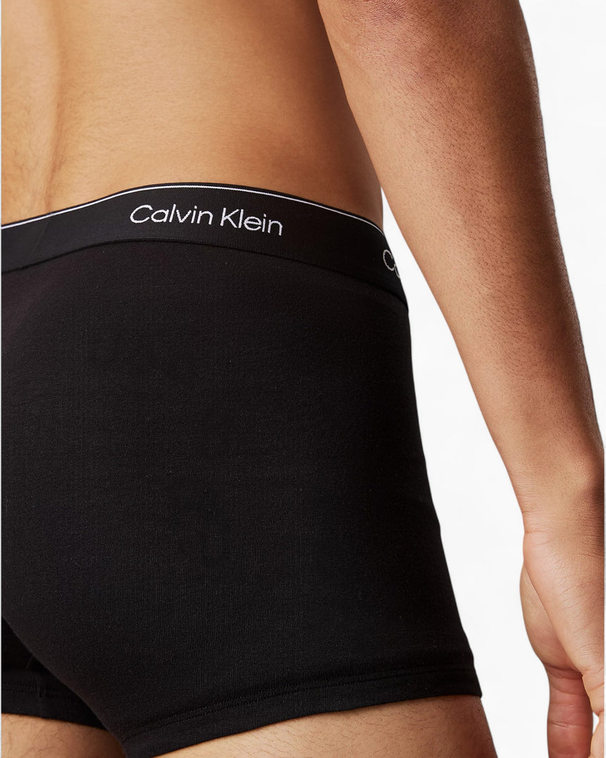Calvin Klein Trunk 3PK Icon Cotton Stretch - Erkek