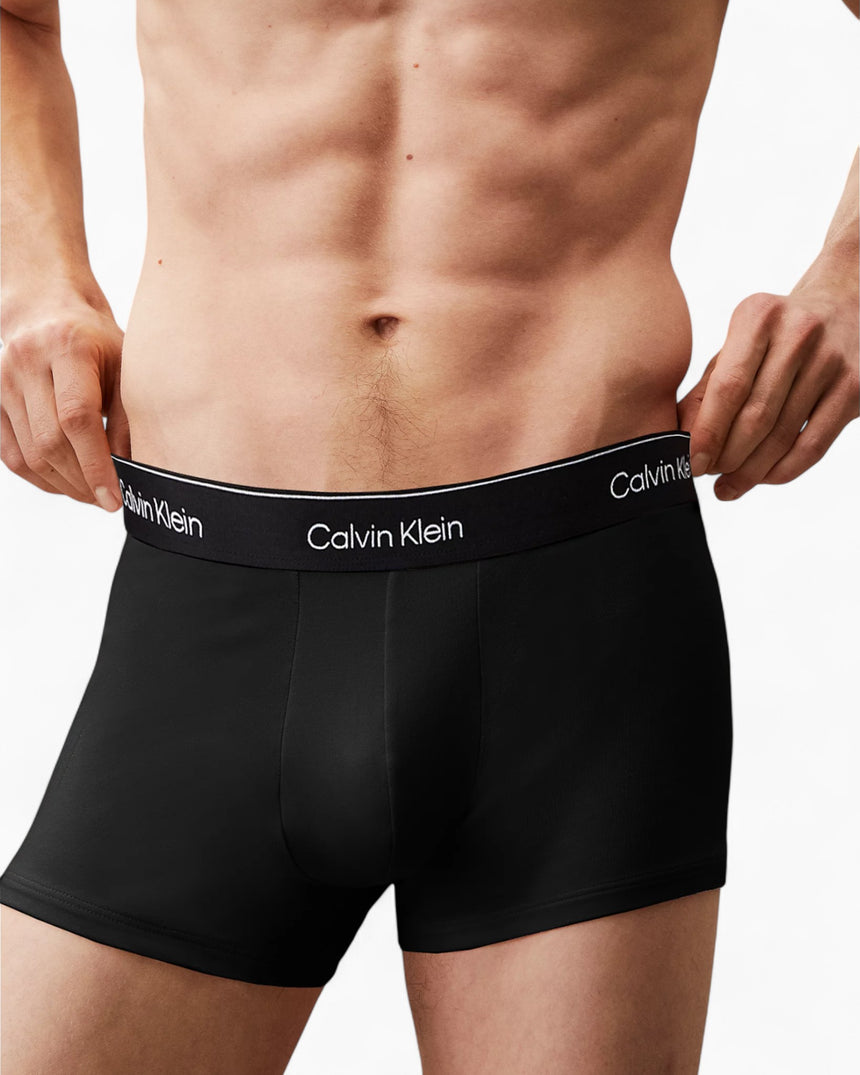 Calvin Klein Trunk 3PK Icon Cotton Stretch - Erkek