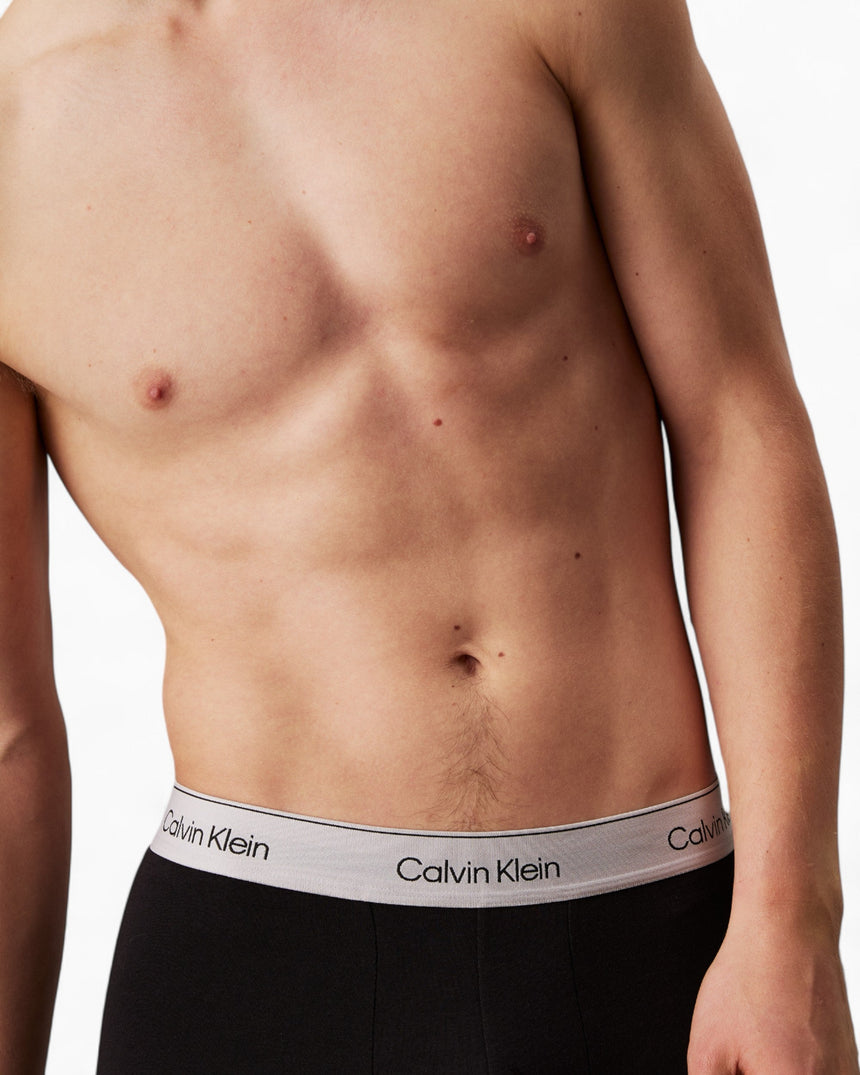 Calvin Klein Trunk 3PK Icon Cotton Stretch - Erkek