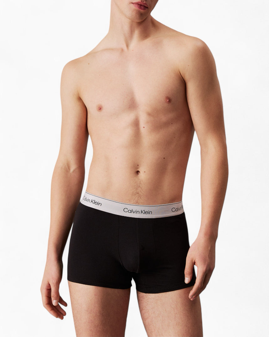 Calvin Klein Trunk 3PK Icon Cotton Stretch - Erkek
