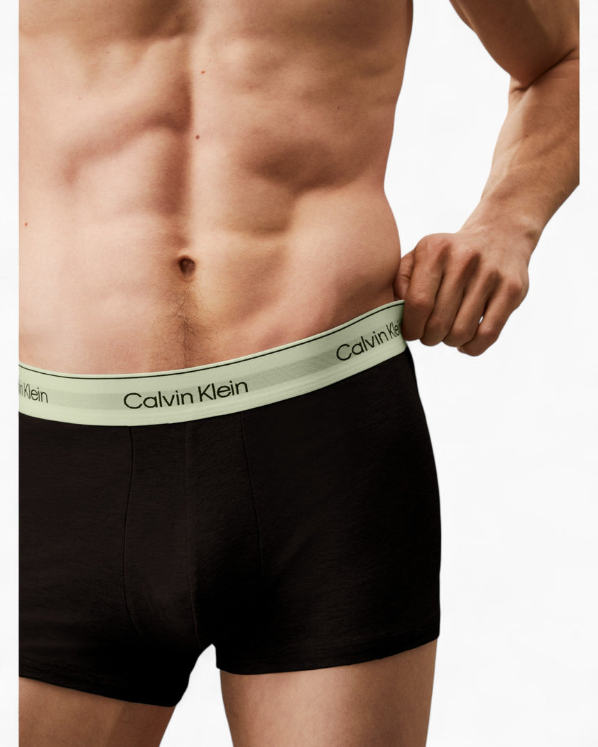 Calvin Klein Trunk 3PK Icon Cotton Stretch - Erkek