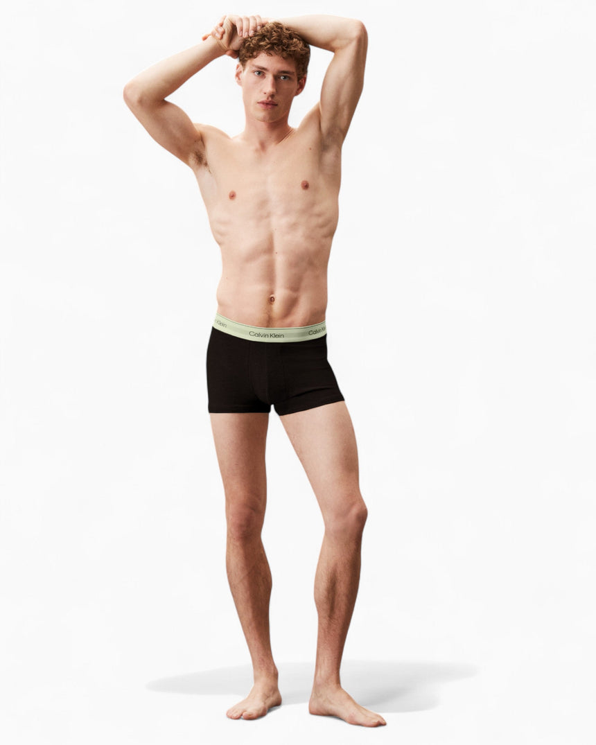 Calvin Klein Trunk 3PK Icon Cotton Stretch - Erkek