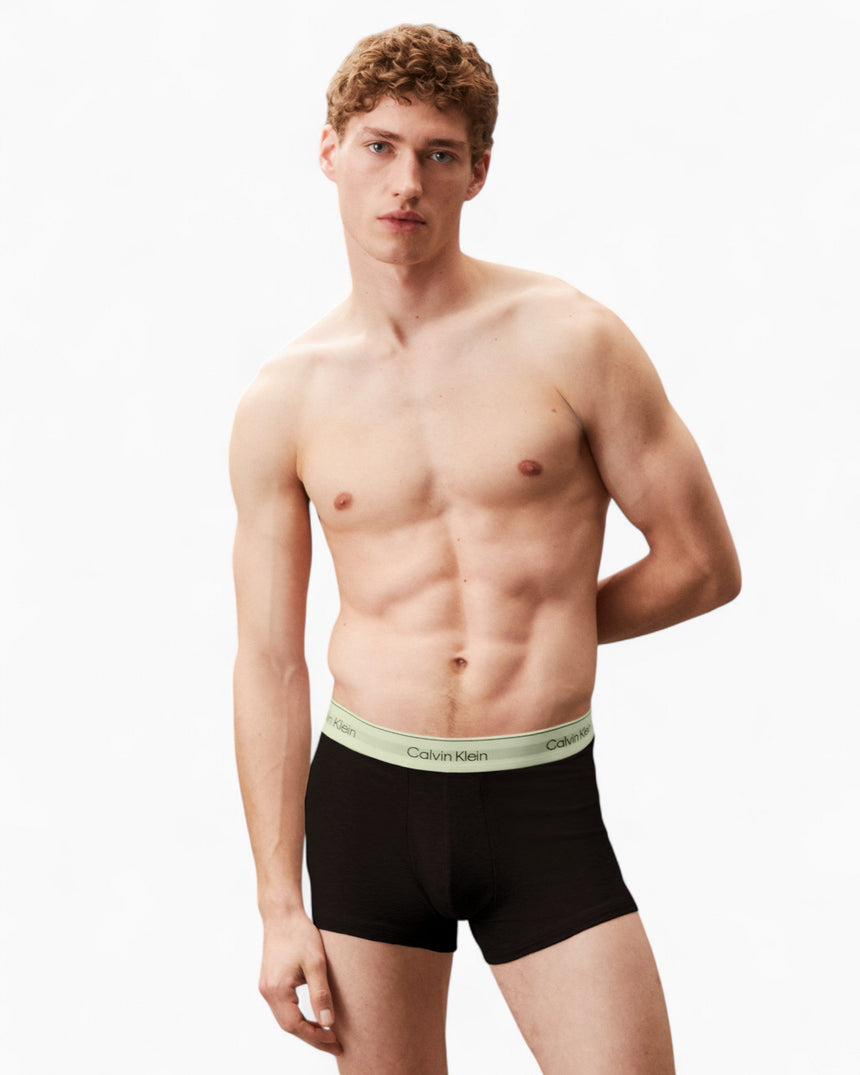 Calvin Klein Trunk 3PK Icon Cotton Stretch - Erkek