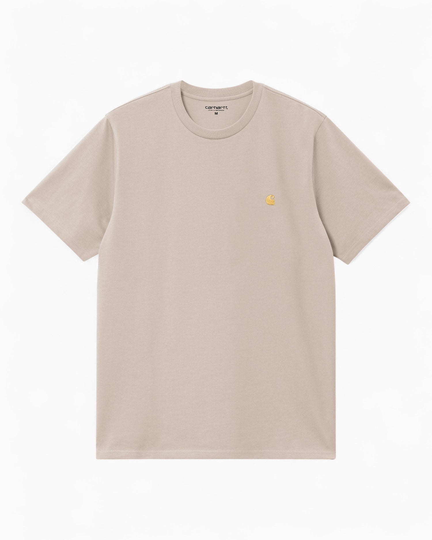 Carhartt WIP S/S Chase Erkek T-Shirt Dusky Beige/Gold