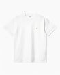 Carhartt WIP S/S Chase Erkek T-Shirt White/Gold