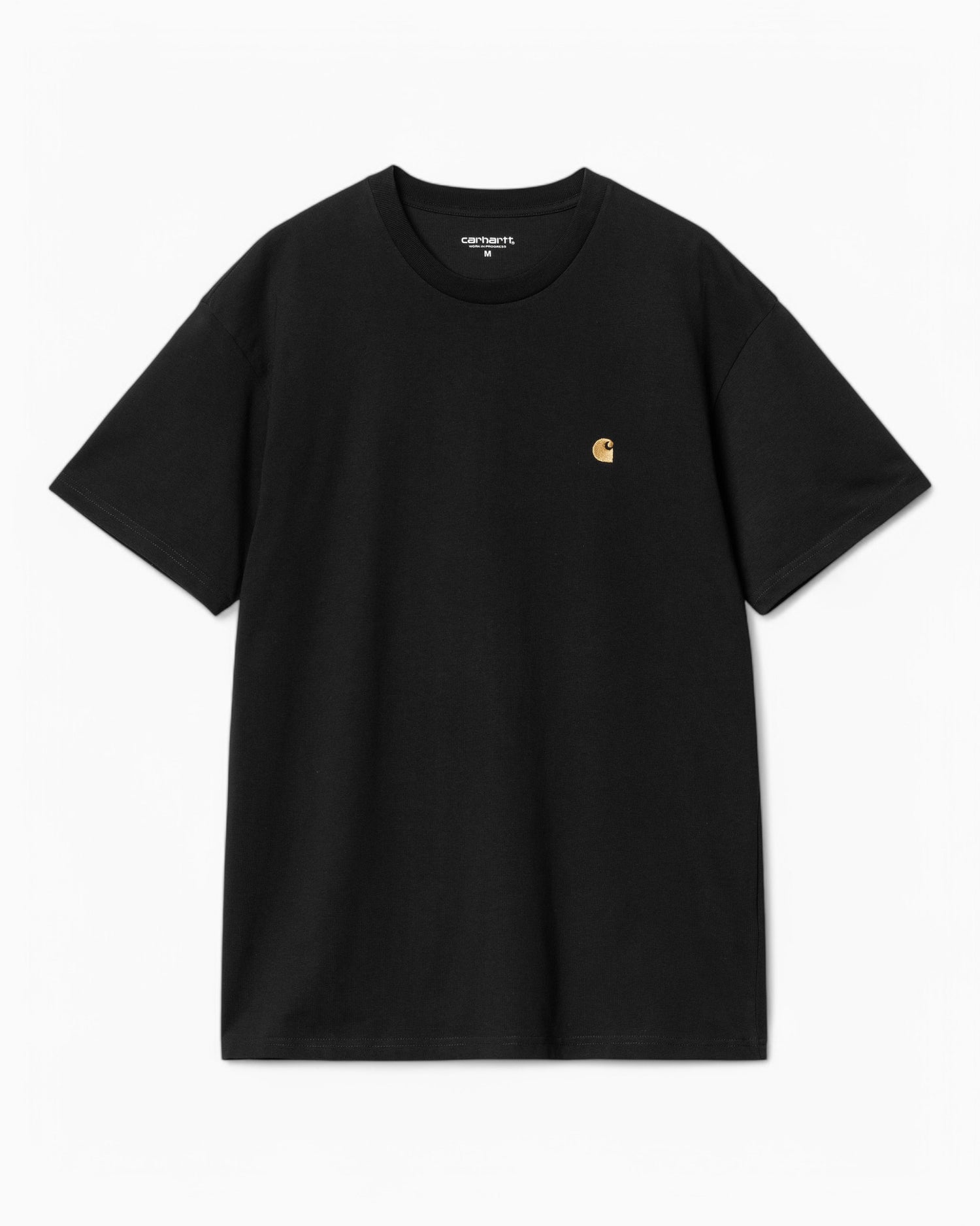 Carhartt WIP S/S Chase Erkek T-Shirt Black/Gold