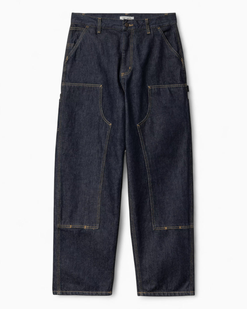 Carhartt WIP Brandon Double Knee Kadın Pantolon Blue Rinsed