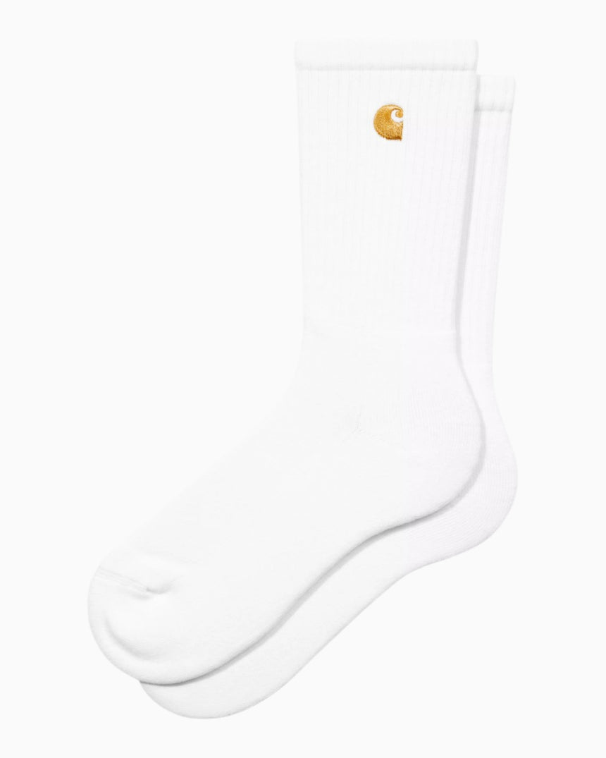 Carhartt WIP Chase Socks White/Gold