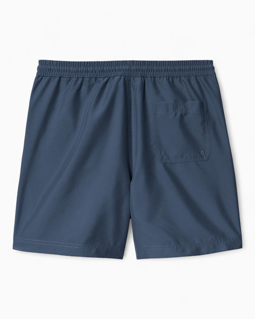 Carhartt WIP Chase Swim Trunks Dusky Blue/Gold