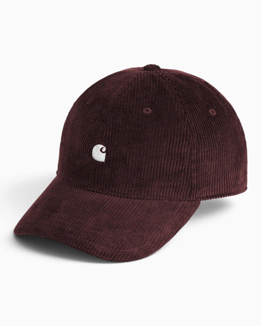 Carhartt WIP Harlem Cap Amarone / White