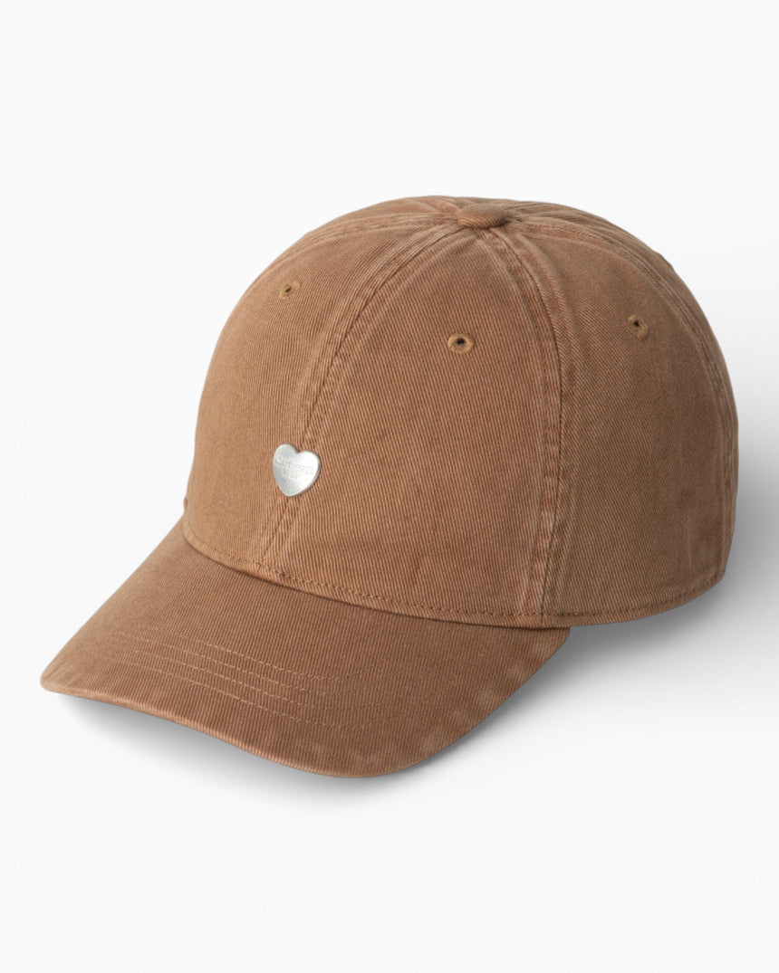 Carhartt WIP Heart Metal Cap Hamilton Brown/Silver