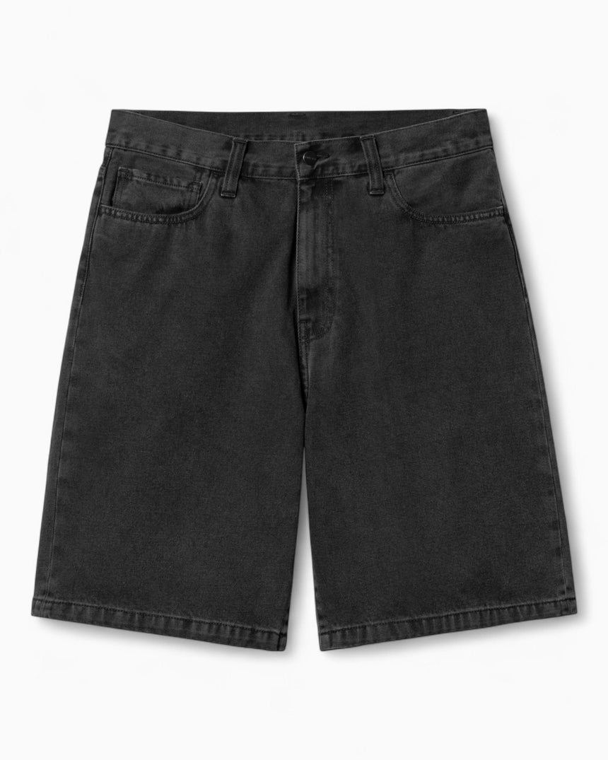 Carhartt WIP Landon Erkek Şort Black Stone Washed