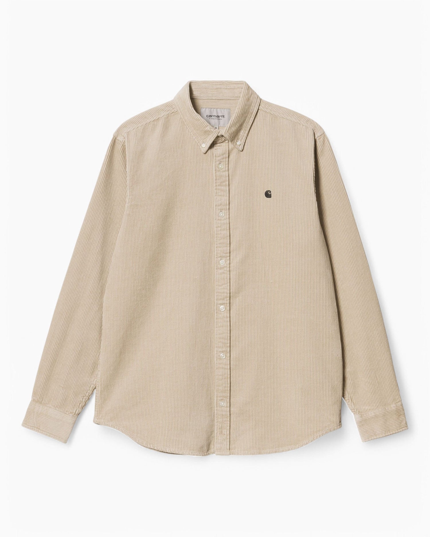Carhartt WIP L/S Madison Cord Shirt Erkek Gömlek Wall/Black