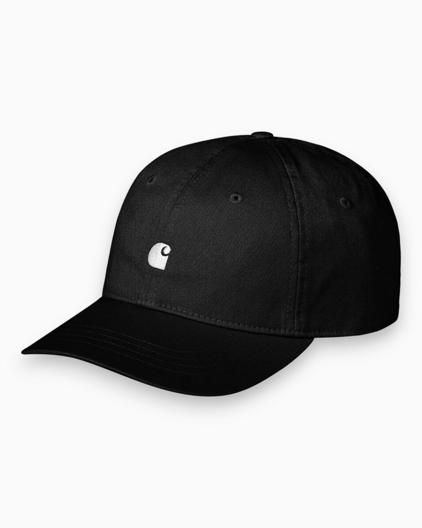 Carhartt WIP Madison Logo Cap Black/White