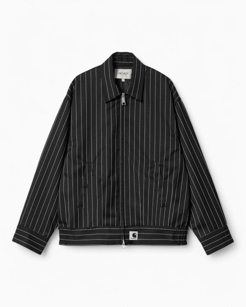 Carhartt WIP Seaton Kadın Ceket Seaton Stripe/Black