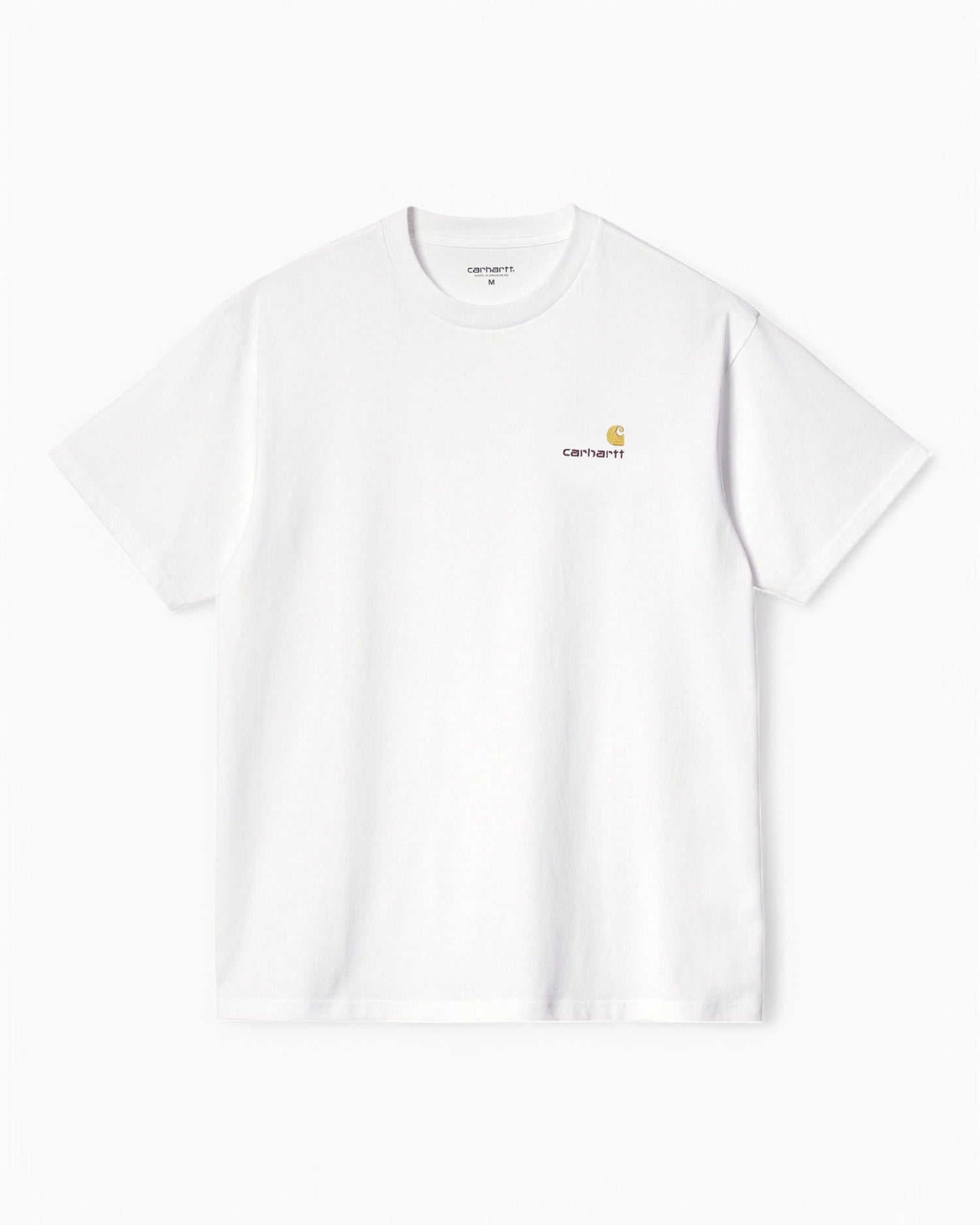 Carhartt WIP S/S American Script Erkek T-Shirt White