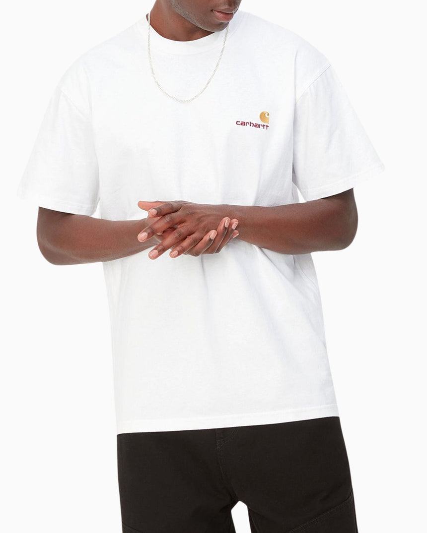Carhartt WIP S/S American Script Erkek T-Shirt