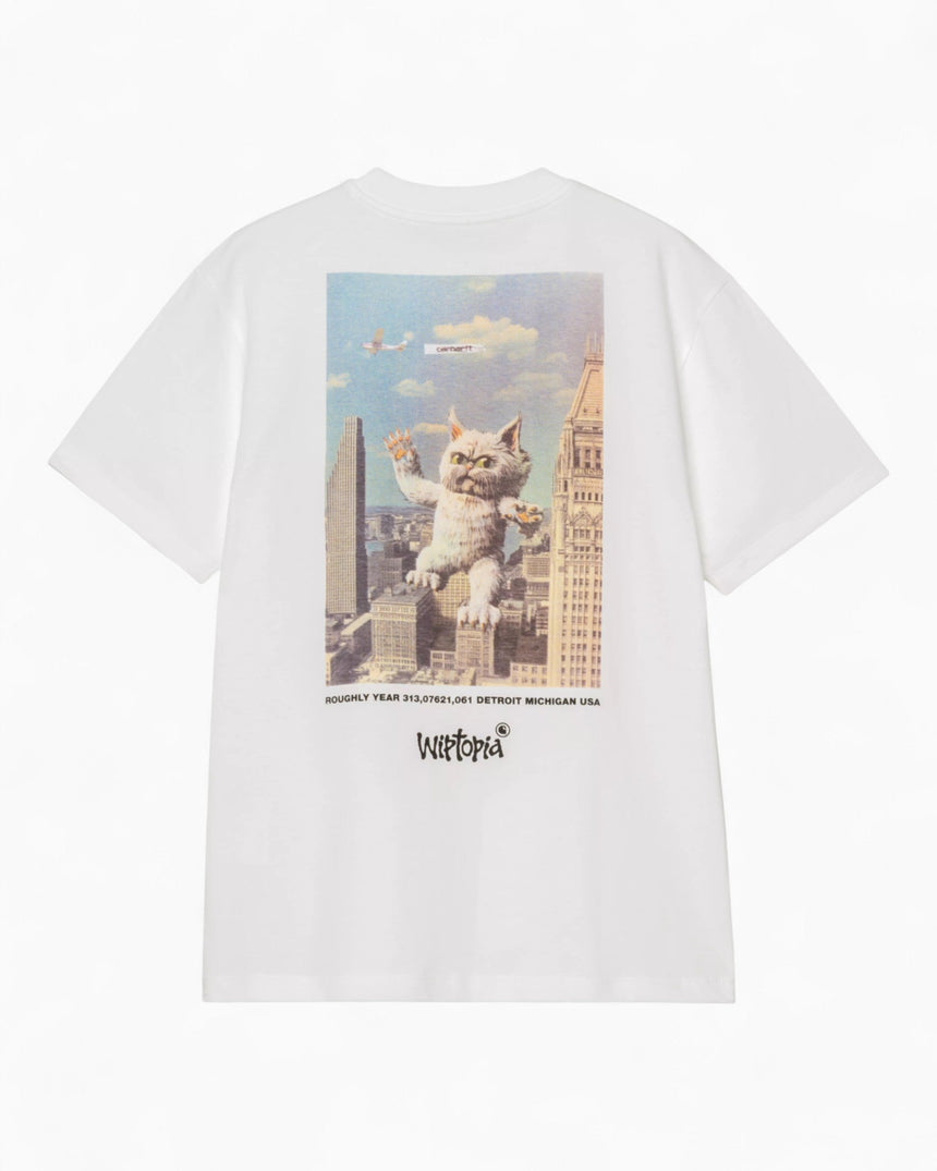 Carhartt WIP S/S Wiptopia Kadın T-Shirt White