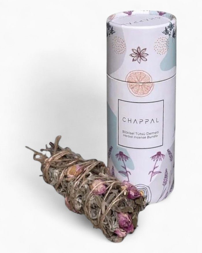 Chappal Aşk Bitkisel Tütsü Demeti