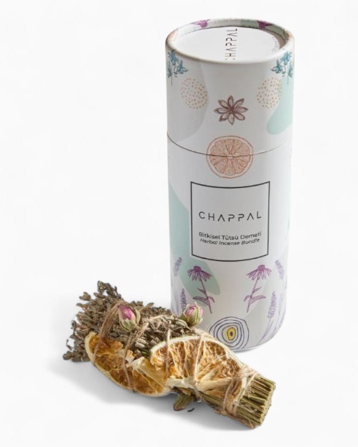 Chappal Dişil Enerji Bitkisel Tütsü Demeti