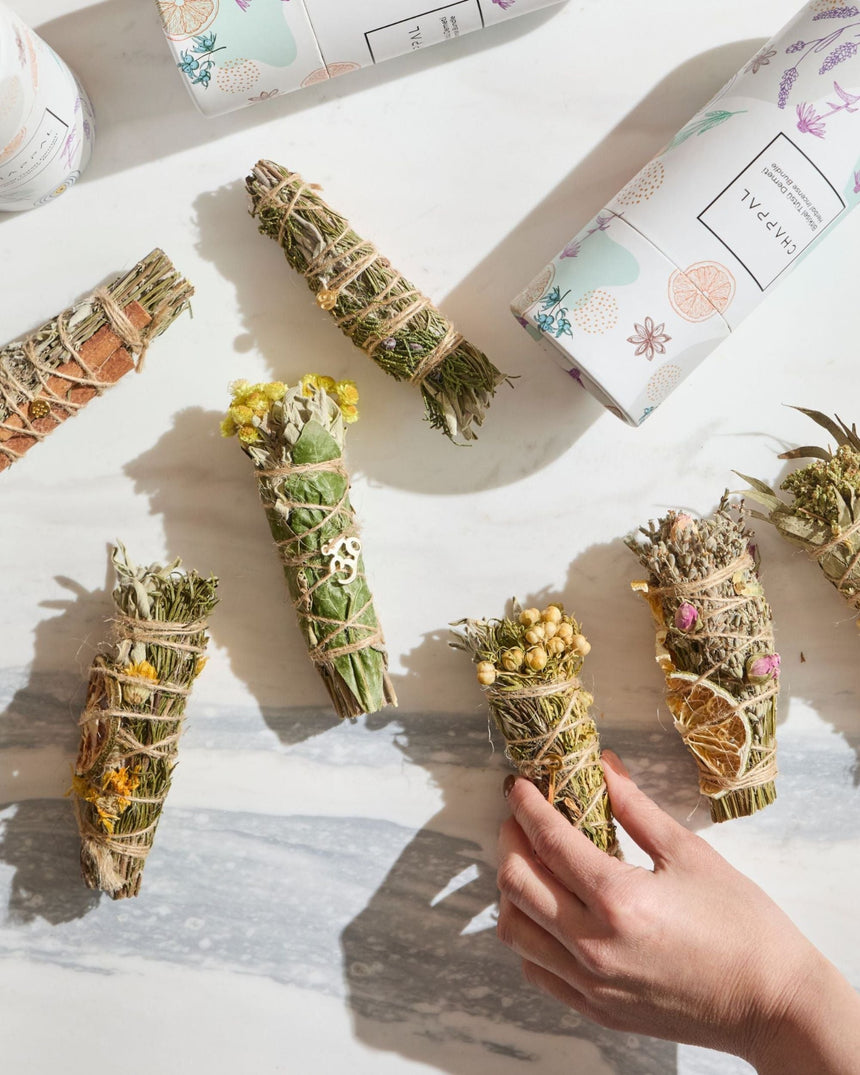 Chappal Dişil Enerji Bitkisel Tütsü Demeti