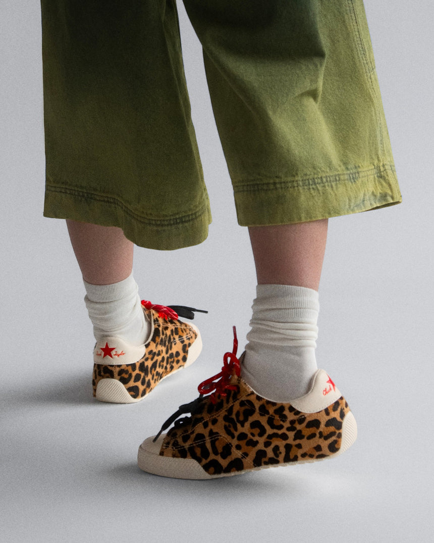 Converse Chuck Taylor Lo Leopard Pony Hair Kadın Sneaker