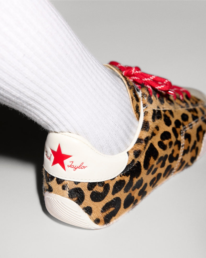 Converse Chuck Taylor Lo Leopard Pony Hair Kadın Sneaker