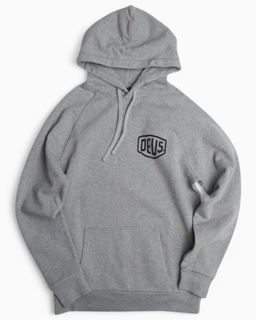 Deus Ex Machina Ibiza Address Hoodie Grey Marle