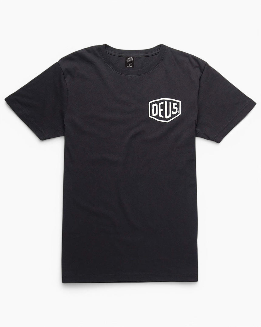 Deus Ex Machina Ibiza Address Tee Black