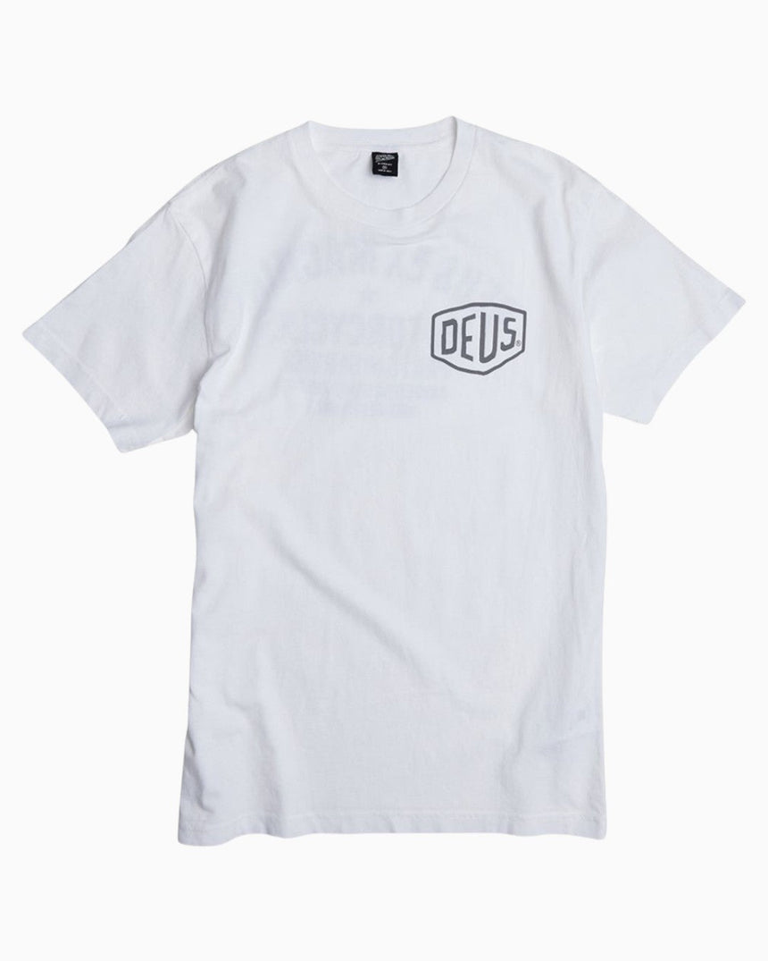 Deus Ex Machina Ibiza Address Tee White