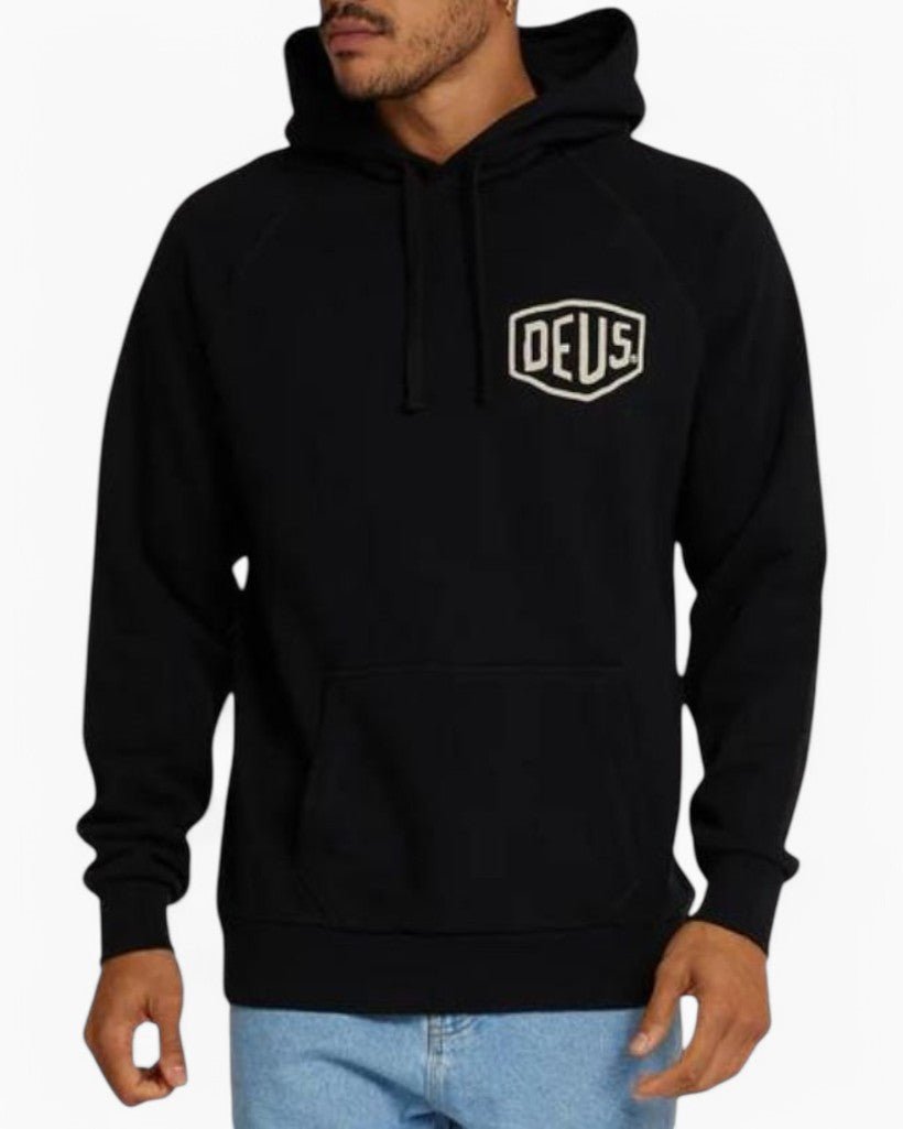 Deus Ex Machina Milano Address Hoodie Black