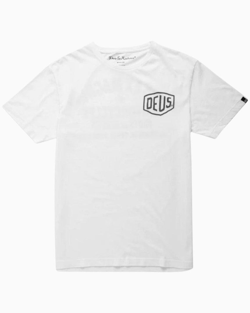 Deus Ex Machina Milano Address Tee White
