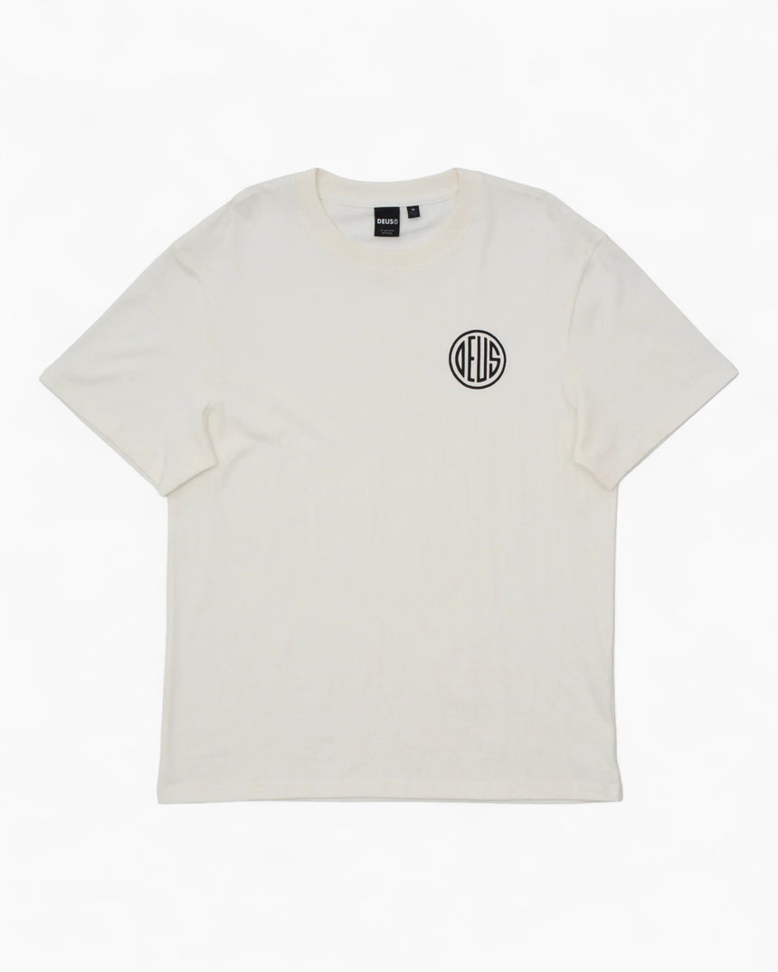 Deus Ex Machina Pill Logo Tee Vintage White