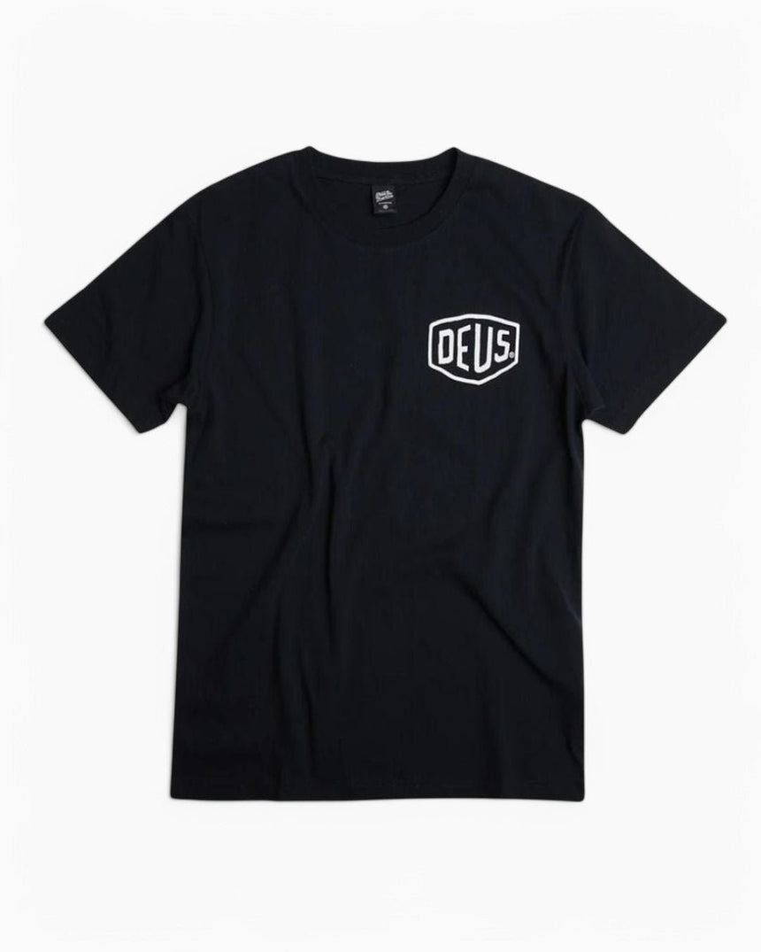 Deus Ex Machina Tokyo Address Tee Black