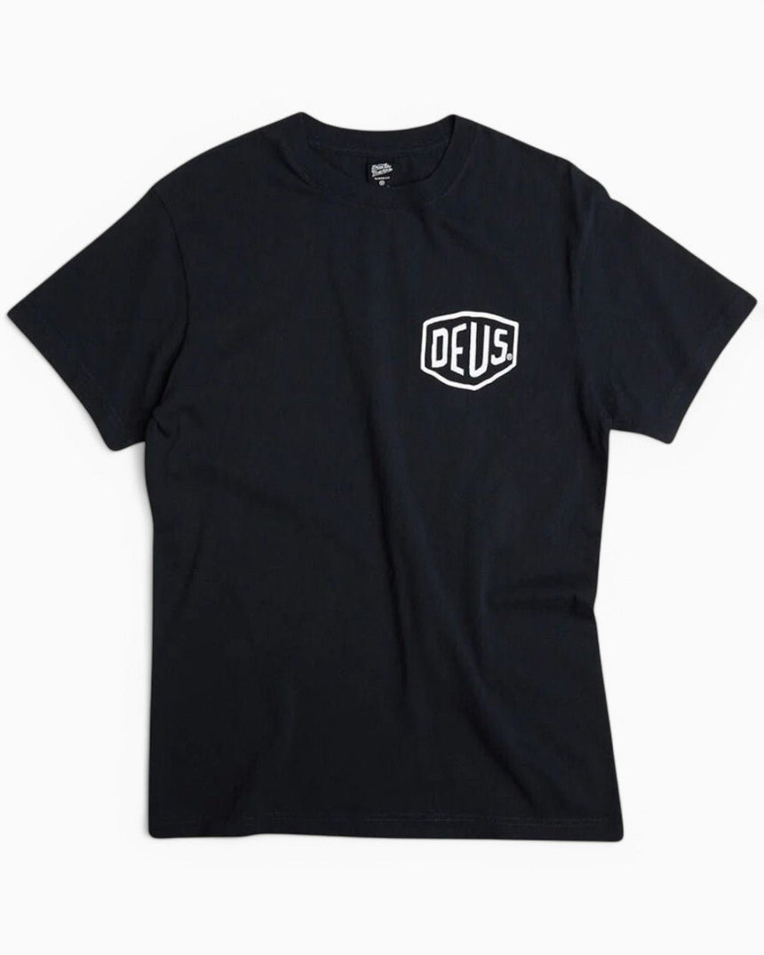 Deus Ex Machina Venice Address Tee Black