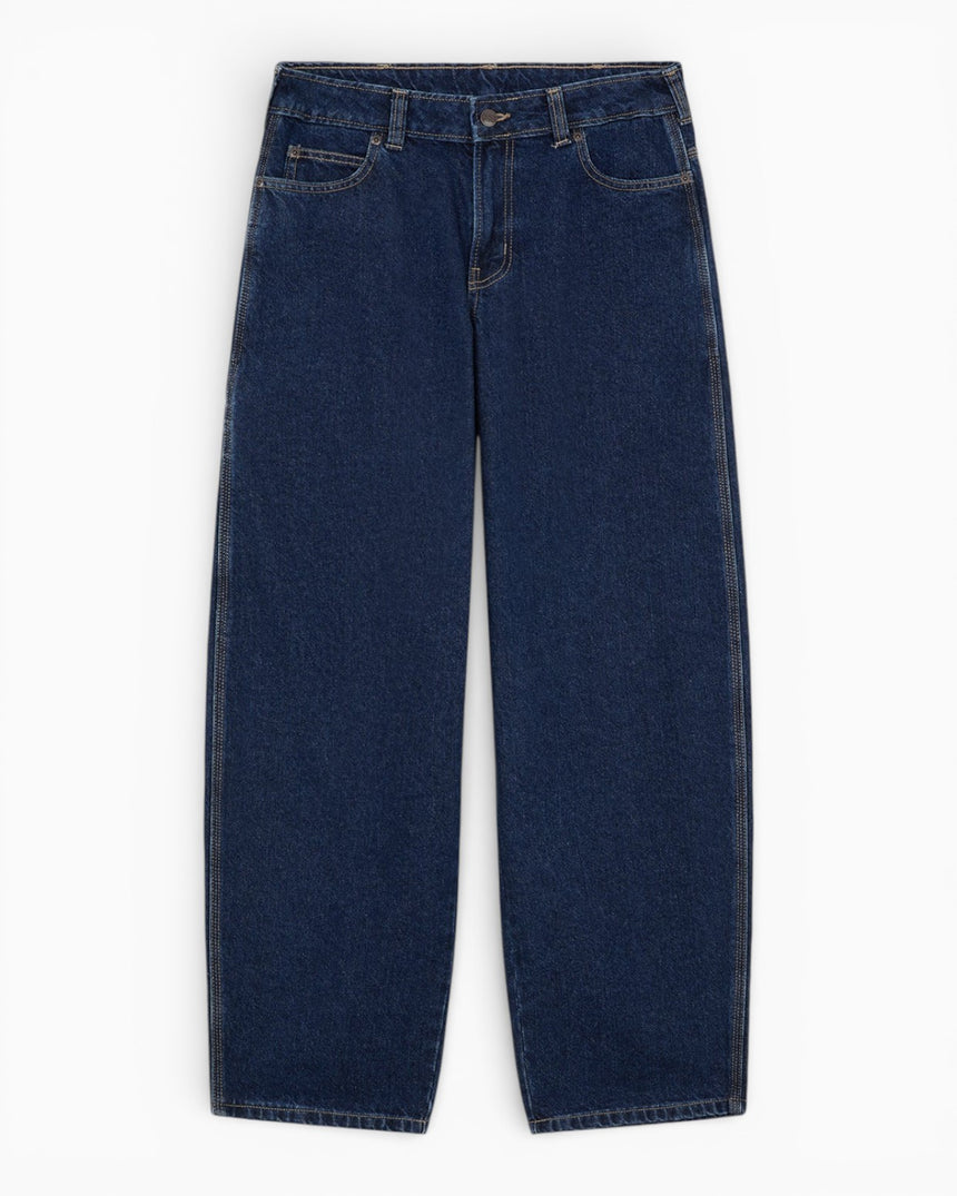 Dickies 957 Loose Tapered Kadın Denim Pantolon Dark Indigo