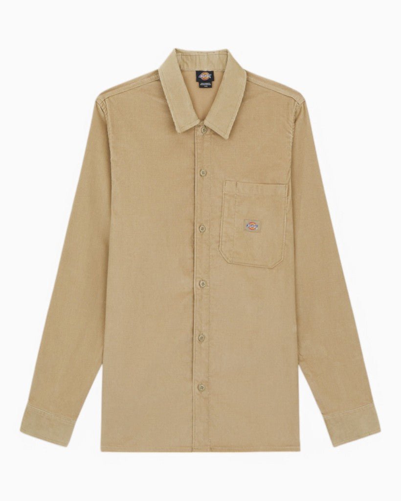 Dickies Corduroy Uzun Kollu Erkek Gömlek Ceket Khaki