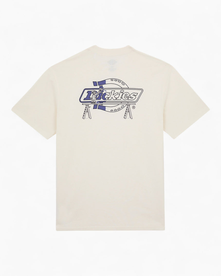 Dickies Statesville SS Erkek T-Shirt Egret