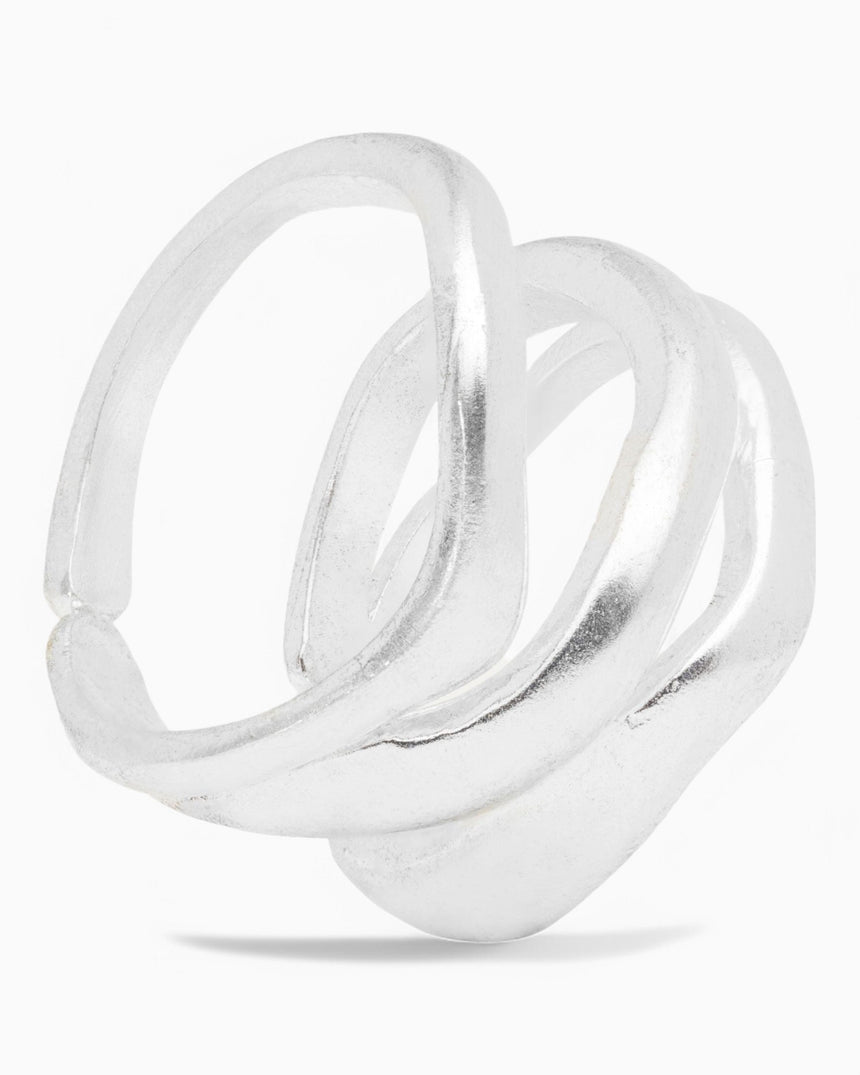 Dieci Dita 3-Way Ring Silver