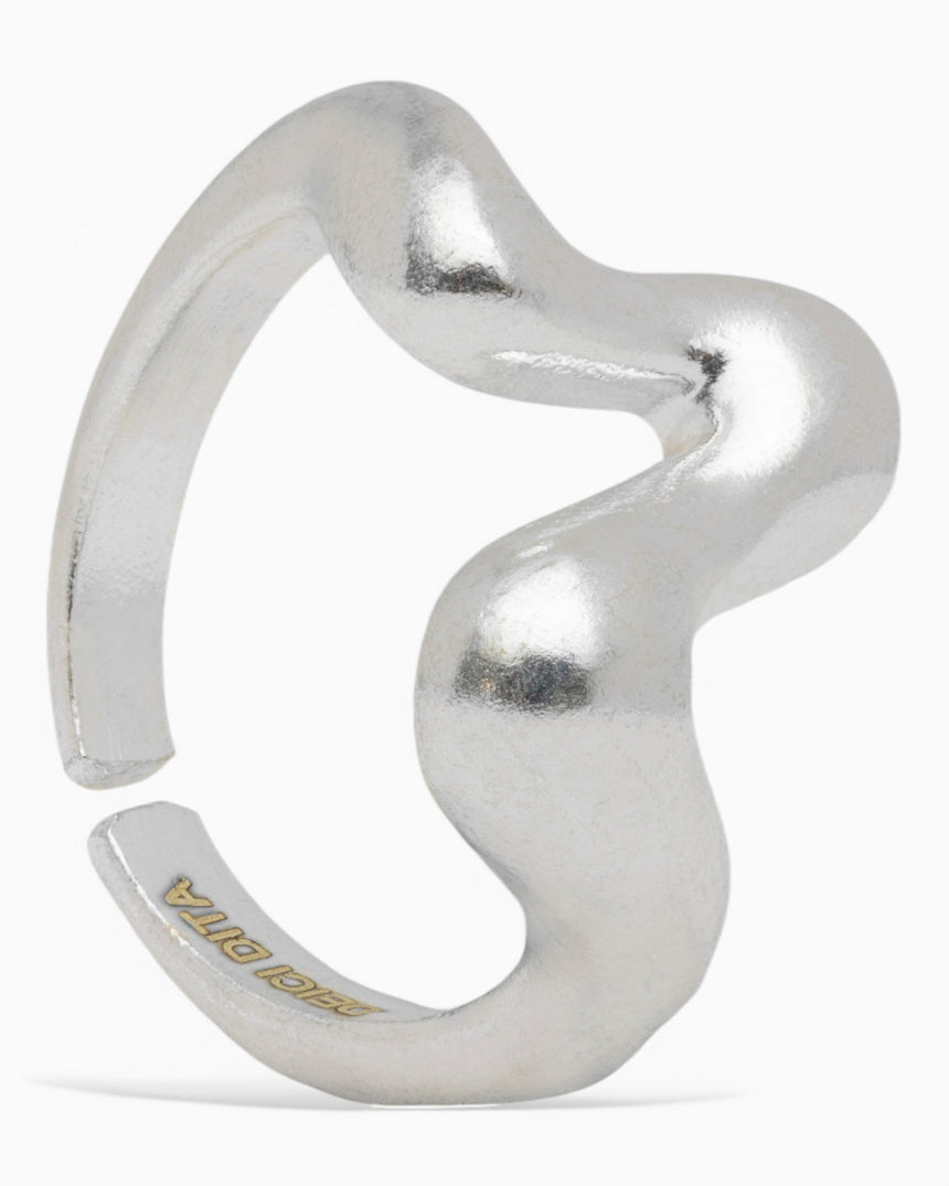 Dieci Dita Bang Ring Silver