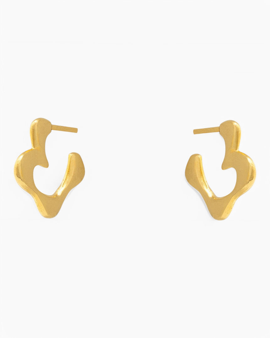 Dieci Dita Flor Earring Gold