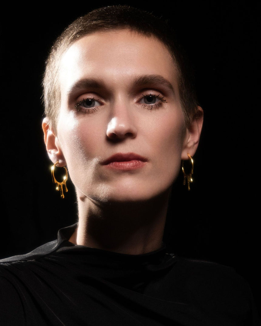 Dieci Dita Hard Drip Earring