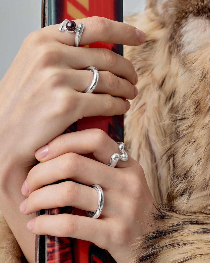 Dieci Dita Volute Ring