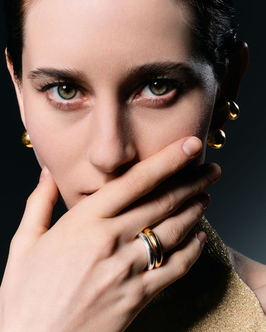 Dieci Dita Volute Ring