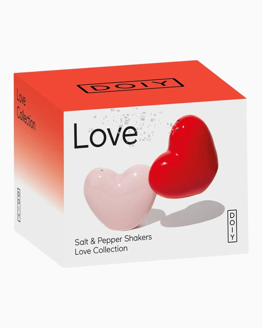 DOIY Design Love Kalp Tuzluk Biberlik