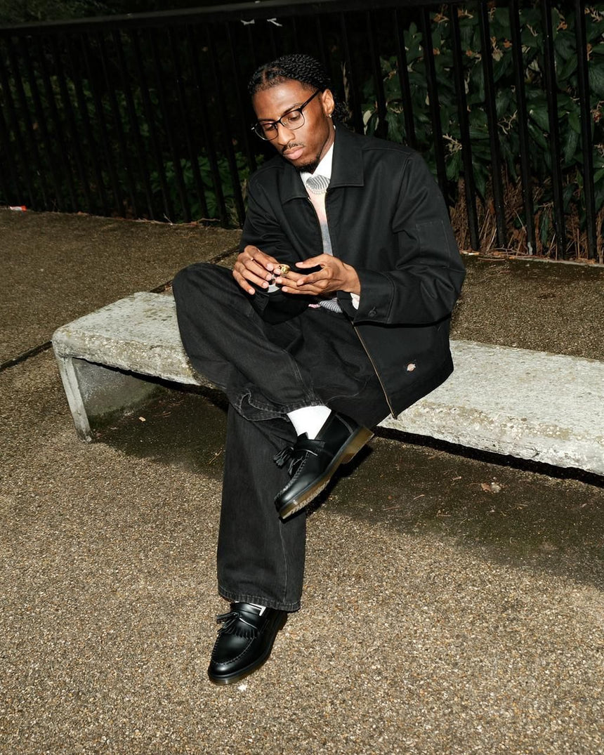 Dr. Martens Adrian Smooth Leather Tassel Erkek Loafer