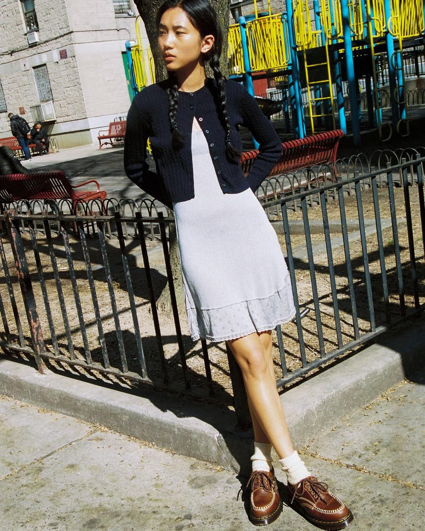 Dr. Martens Lowell Leather Moc Toe Kadın Ayakkabı