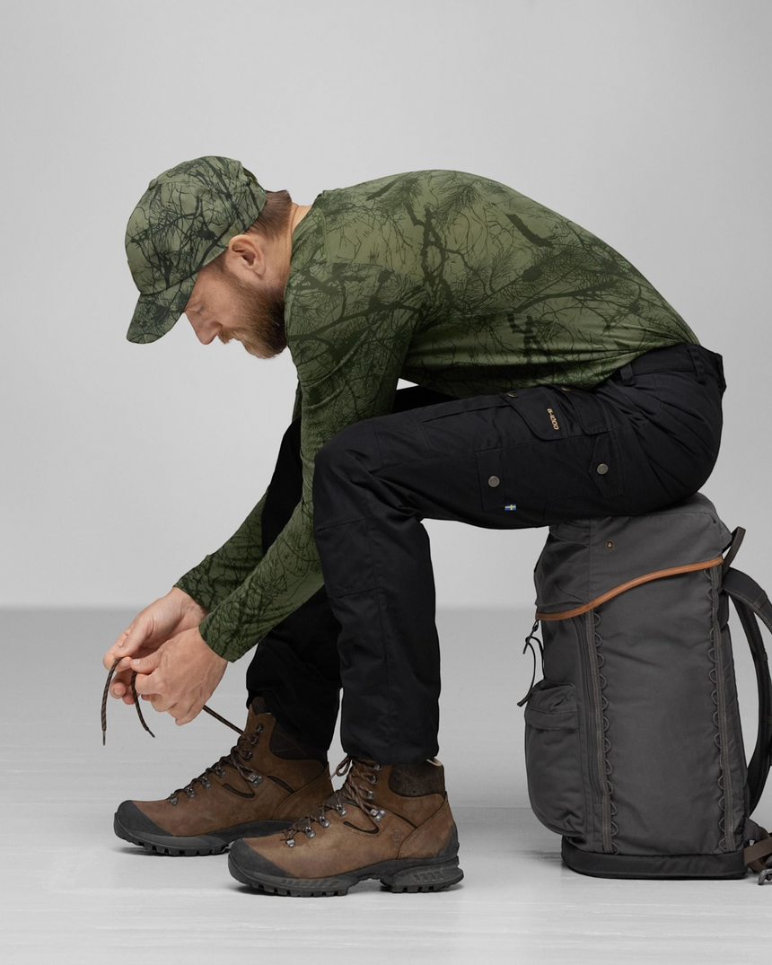 Fjällräven Barents Pro Trousers - Erkek Dark Grey-Black