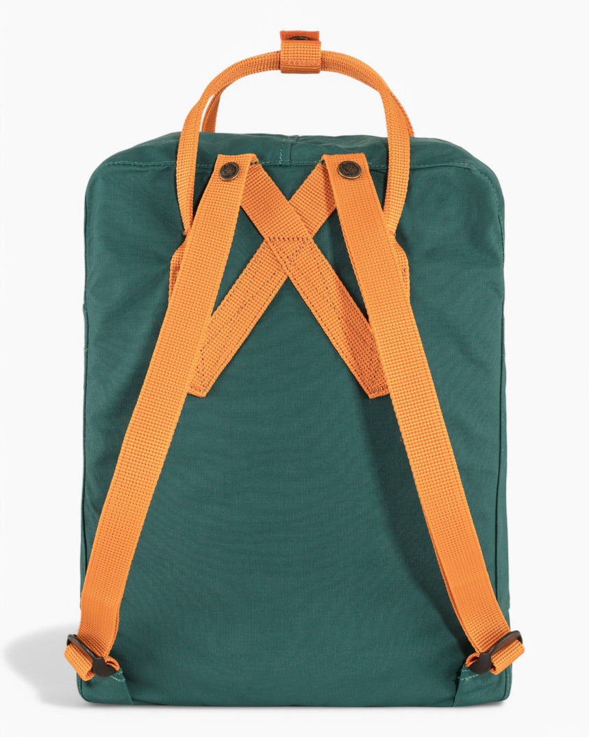 Fjällräven Kånken Classic Sırt Çantası Arctic Green - Spicy Orange
