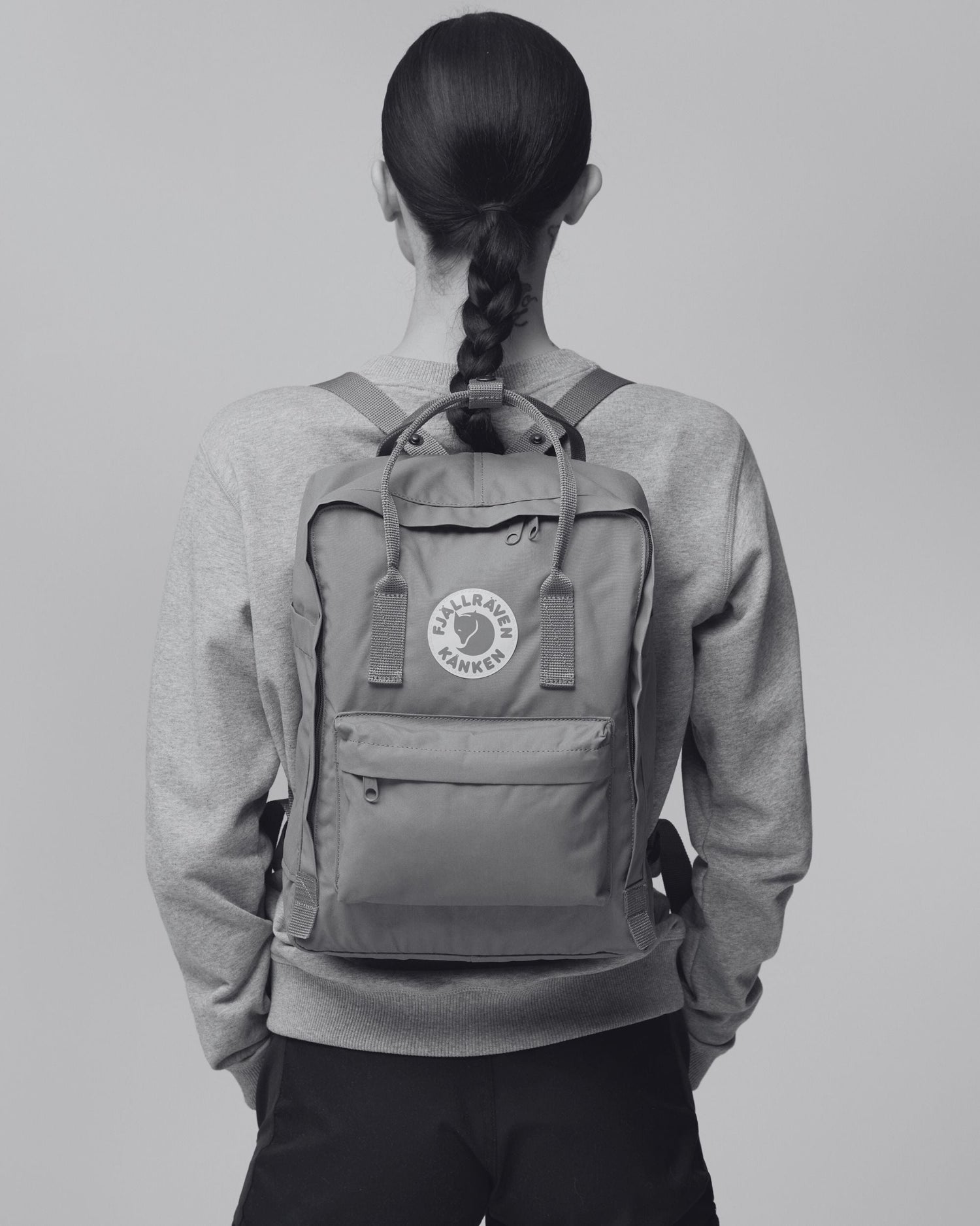 Fjällräven Kånken Classic Sırt Çantası Frost Green - Confetti Pattern